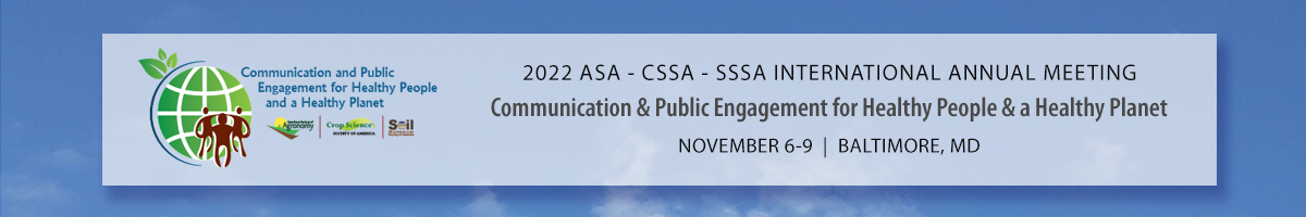ASA, CSSA, SSSA International Annual Meeting